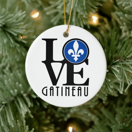 LOVE Gatineau Keramisch Ornament (Boom)