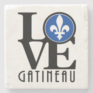 LOVE Gatineau Stenen Onderzetter