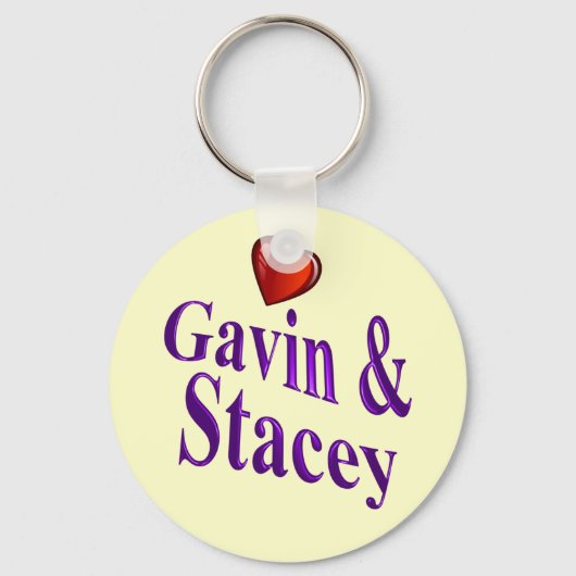 Love Gavin and Stacey Sleutelhanger (Voorkant)