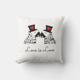 Love Gay Parrots Kussen