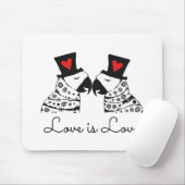 Love Gay Parrots Muismat (Met muis)