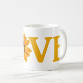 Love Gazania Coffee Mok (Voorkant rechts)