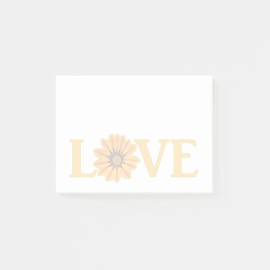 Love Gazania Post-it Notes (Voorkant)