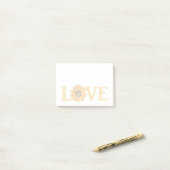 Love Gazania Post-it Notes (Op bureau)