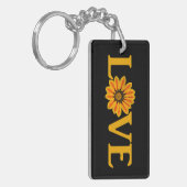 Love Gazania Sleutelhanger (Voorkant Links)