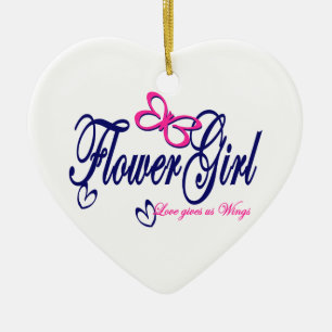 Love geeft ons Wings Keramisch Ornament