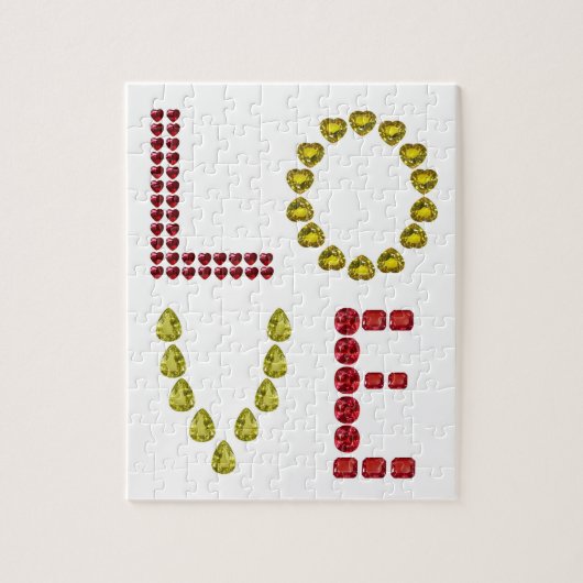 Love Gemstone Puzzle Legpuzzel (Verticaal)