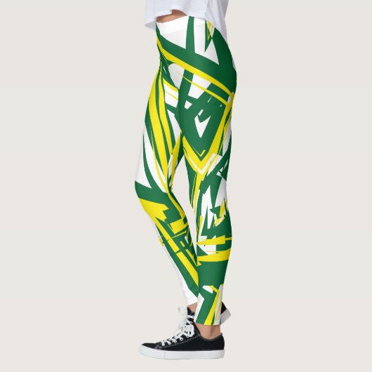 LOVE GEOMESKY ANIMALS gorilla BY MASANSER Leggings (Links)