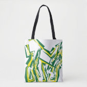 LOVE GEOMESKY ANIMALS gorilla BY MASANSER Tote Bag (Voorkant)