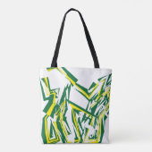 LOVE GEOMESKY ANIMALS gorilla BY MASANSER Tote Bag (Achterkant)