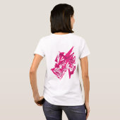LOVE GEOMESKY ANIMALS seagull BY MASANSER T-shirt (Achterkant volledig)