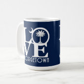 LOVE Georgetown (Groot) Koffiemok (Voorkant links)