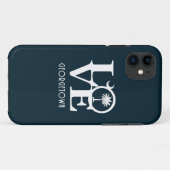 LOVE Georgetown South Carolina Case-Mate iPhone Case (Achterkant (horizontaal))
