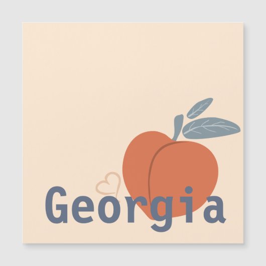 Love Georgia Peach (Voorkant)