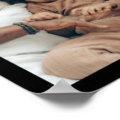 LOVE Gepersonaliseerde 8 foto collage Poster (Hoek)