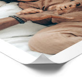 LOVE Gepersonaliseerde 8 foto collage Poster (Hoek)