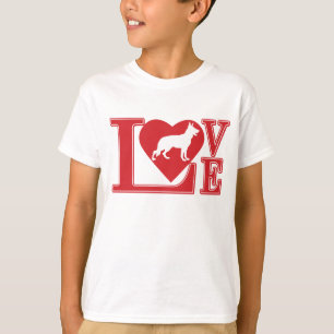 Love German Shepherd Love T-shirt