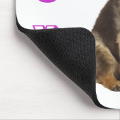 Love German Shepherd Puppy Dog Computer Mousepad Muismat (Hoek)