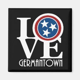 LOVE Germantown Tennessee Magneet