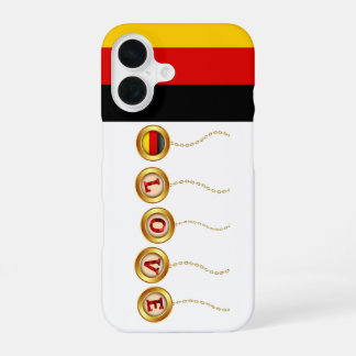 Love Germany Apple IPhone Case 16 Hoesje