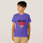 Love Germany Pride T-shirt (Voorkant volledig)
