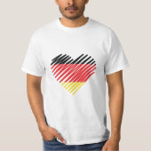 Love Germany Pride T-shirt (Voorkant)