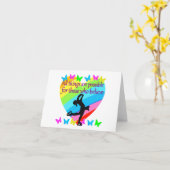 LOVE GEVULDE INSPIREREND FIGURERINGSONTWERP KAART (Gele Bloem)