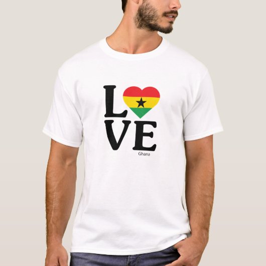 Love Ghana T-shirt (Voorkant)