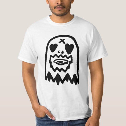 Love Ghost Beard X T-shirt (Voorkant)