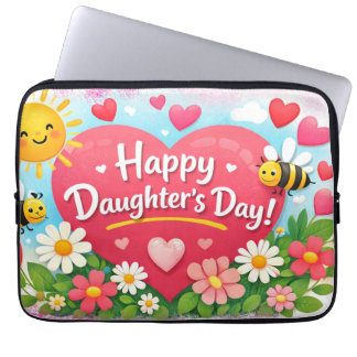 LOVE GIFT FOR DAUGHTER LAPTOP SLEEVE
