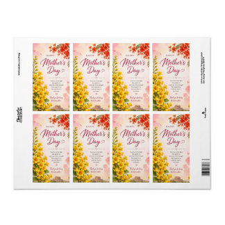 LOVE GIFT FOR MOTHER'S DAY  ETIKET