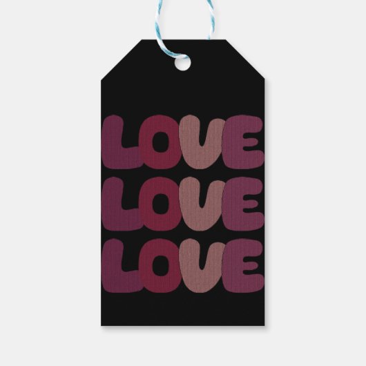 Love Gift Label Cadeaulabel (Achterkant)