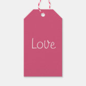 Love Gift Labels Cadeaulabel (Voorkant)