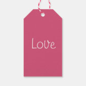 Love Gift Labels Cadeaulabel (Achterkant)