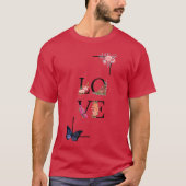 LOVE gift vintage T-shirt (Voorkant)