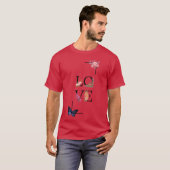 LOVE gift vintage T-shirt (Voorkant volledig)