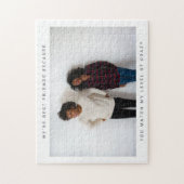 Love Gifts | Custom Photo and Text Legpuzzel (Verticaal)