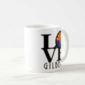 LOVE Gilbert Arizona 11oz Koffiemok (Voorkant rechts)