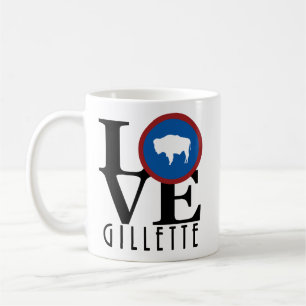 LOVE Gillette Wyoming 11oz Koffiemok