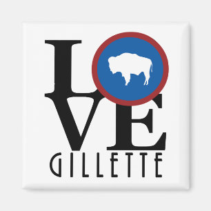 LOVE Gillette Wyoming Magneet