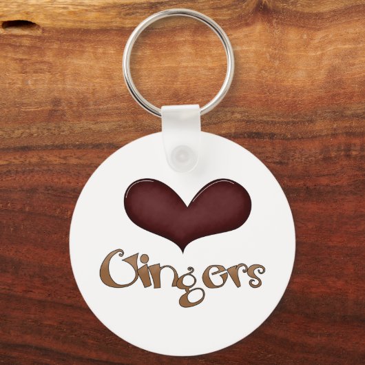 Love Gingers Sleutelhanger (Voorkant)