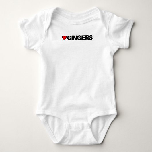 Love Gingers Sticker Romper (Voorkant)