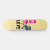 LOVE × GIRAFFE - Custom Persoonlijk Skateboard (Horizontaal)