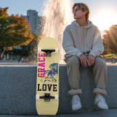 LOVE × GIRAFFE - Custom Persoonlijk Skateboard