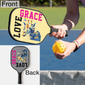 LOVE × GIRAFFE - Custom Pickleball Paddle
