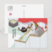 Love girl Newyears Briefkaart (Voorkant / Achterkant)