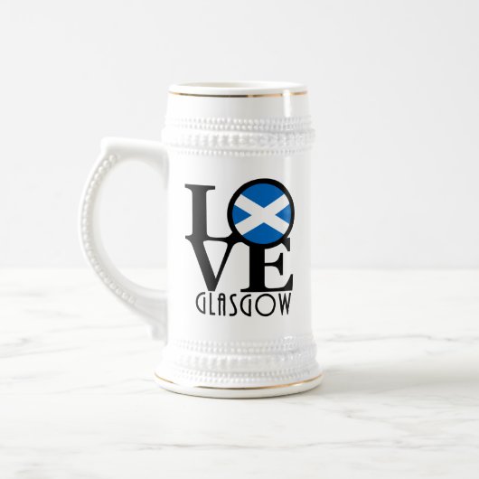 LOVE Glasgow Schotland Bierpul (Links)