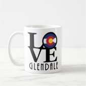 LOVE Glendale CO 11oz Koffiemok (Links)