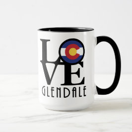 LOVE Glendale Colorado 15oz Mok