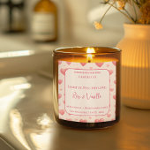 Love Glow Valentine – Romantic Love Candle Label